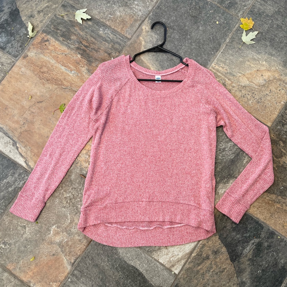 Pink sweater